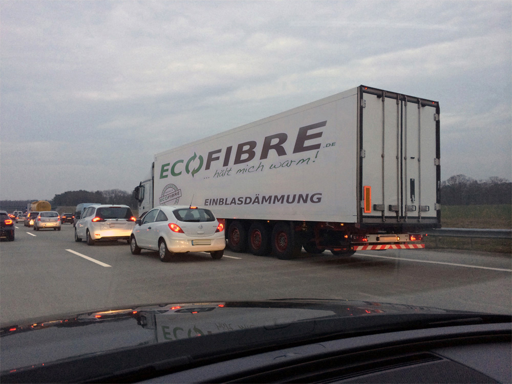 Einblasdaemmung Anlieferung
